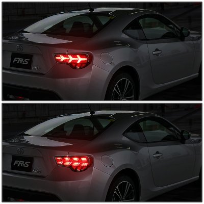 Scion FRS FT86 2013-2017 Black LED Tail Lights
