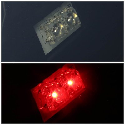 GMC Sierra 3500 2001-2006 Smoked LED Tail Lights