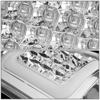 Chevy Silverado 2003-2006 Chrome LED Tail Lights Tube