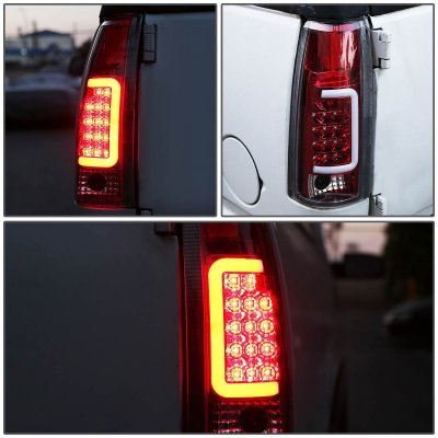 Chevy Blazer Full Size 1992-1994 Red LED Tail Lights Tube