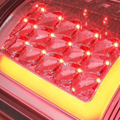 Dodge Ram 2009-2018 Chrome LED Tail Lights Tube