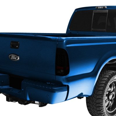 Ford F150 1997-2003 Black Smoked LED Tail Lights