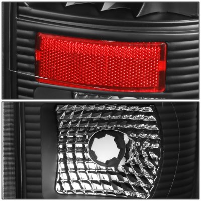 Ford F450 Super Duty 2008-2016 Black LED Tail Lights