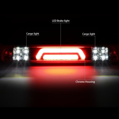 Ford F450 Super Duty 1999-2016 Clear Tube LED Third Brake Light Cargo Light