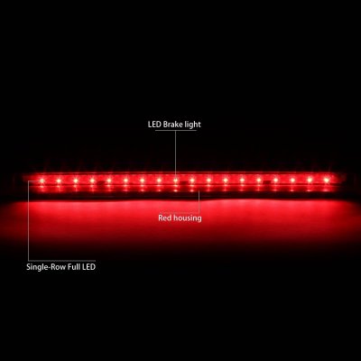 GMC Yukon XL Barn-Door 2000-2004 Red LED Third Brake Light