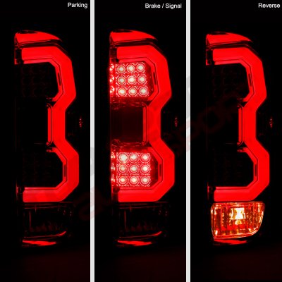 Toyota Tundra 2014-2021 Tinted LED Tail Lights Tube