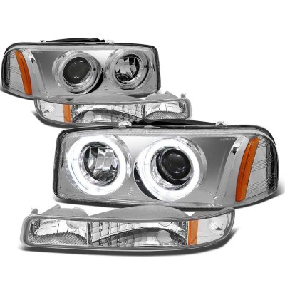 GMC Yukon 2000-2006 Halo Projector Headlights and Bumper Lights