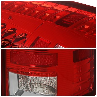 Dodge Ram 2500 2010-2017 LED Tail Lights Red Tube