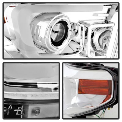 Toyota Tundra 2014-2017 LED DRL Projector Headlights