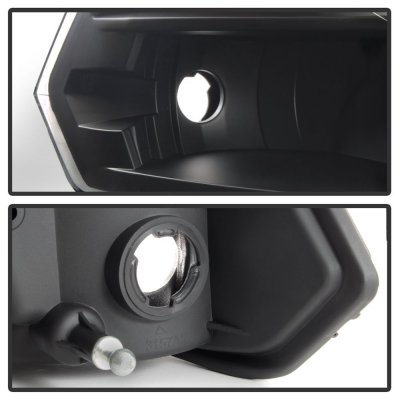 Dodge Ram 3500 2010-2018 Black Quad Headlights