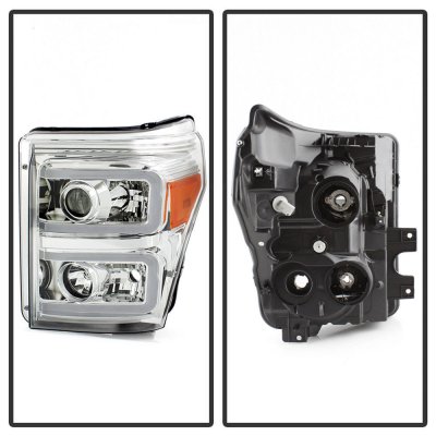 Ford F450 Super Duty 2011-2016 LED DRL Projector Headlights