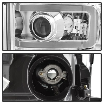 Ford F450 Super Duty 2011-2016 LED DRL Projector Headlights
