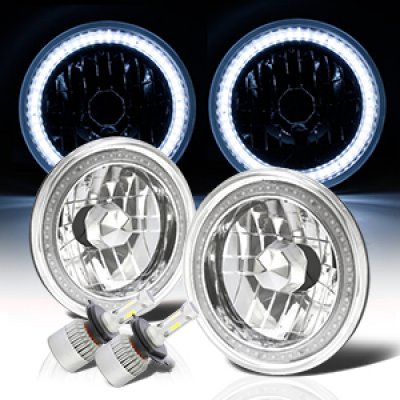 Plymouth Fury 1975-1976 SMD Halo LED Headlights Kit