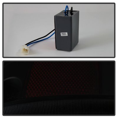 Chevy Silverado 2003-2006 Black Smoked Full LED Tail Lights