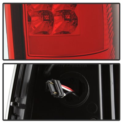 GMC Sierra 2500 2003-2006 Tube LED Tail Lights