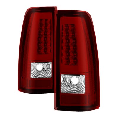 GMC Sierra 2500 2003-2006 Tube LED Tail Lights