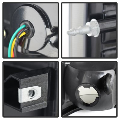 Chevy Silverado 2500HD 2007-2014 C-Custom LED Tail Lights