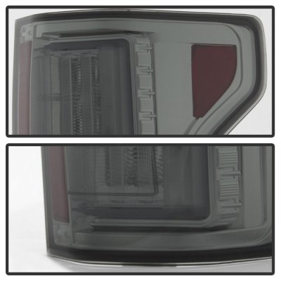 Ford F150 2015-2017 Smoked LED Tail Lights