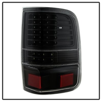 Ford F150 2004-2008 Black Full LED Tail Lights