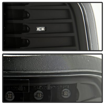 Ford F150 2004-2008 Black Full LED Tail Lights