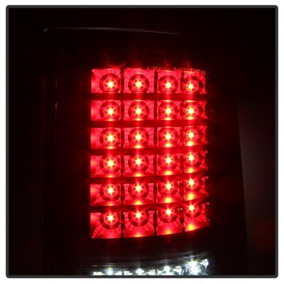 Ford F150 2004-2008 Black Full LED Tail Lights