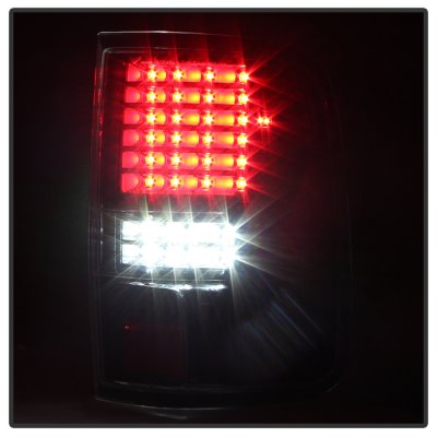 Ford F150 2004-2008 Black Full LED Tail Lights