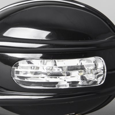 Nissan 240SX 1989-1994 Black Manual Side Mirror