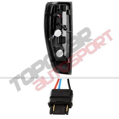 Chevy Colorado 2004-2012 Black LED Tail Lights Tube