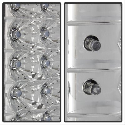 Ford F250 Super Duty 2008-2016 Chrome LED Tail Lights