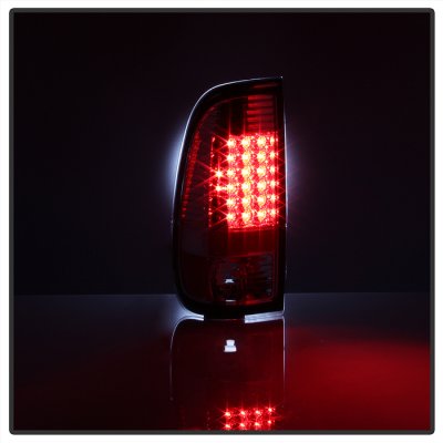 Ford F250 Super Duty 2008-2016 Chrome LED Tail Lights