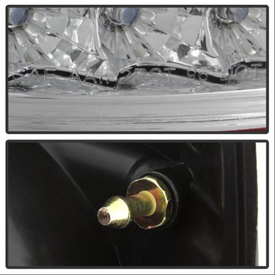 Ford F450 Super Duty 2008-2016 Chrome LED Tail Lights