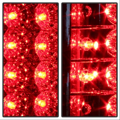 Ford F450 Super Duty 2008-2016 Chrome LED Tail Lights