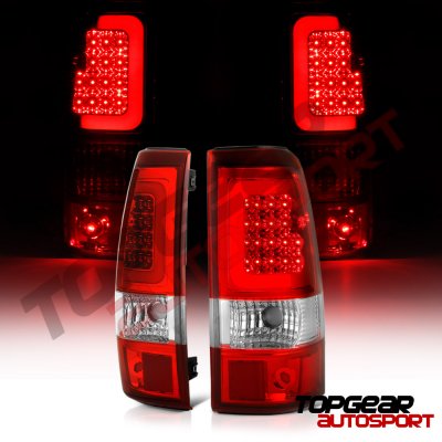 Chevy Silverado 1500HD 2003-2006 LED Tail Lights Tube