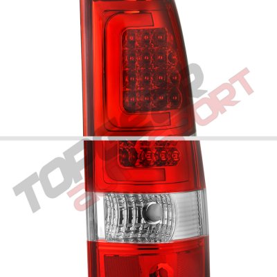 Chevy Silverado 3500 2003-2006 LED Tail Lights Tube