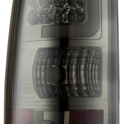 Chevy Silverado 2500 2003-2004 Smoked LED Tail Lights Tube