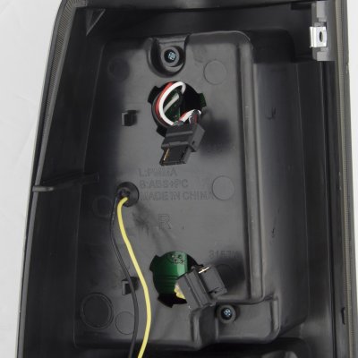 Chevy Silverado 2500 2003-2004 Smoked LED Tail Lights Tube