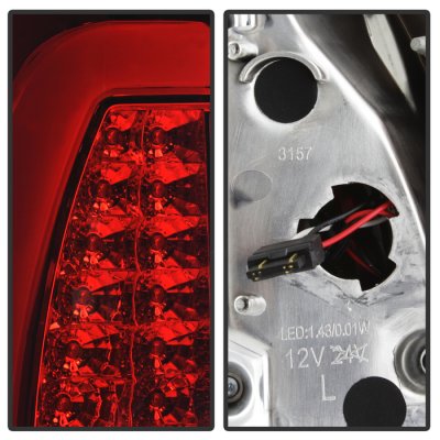 Ford F450 Super Duty 1999-2007 Tube LED Tail Lights