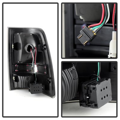 Dodge Ram 2009-2018 Black LED Tail Lights