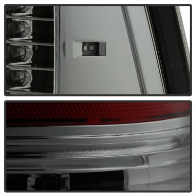 Dodge Ram 3500 2010-2018 Smoked C-Custom Full LED Tail Lights