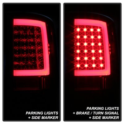 Dodge Ram 2009-2018 Smoked LED Tail Lights