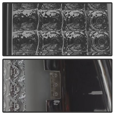 Dodge Ram 3500 2010-2018 Smoked LED Tail Lights