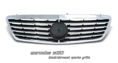 Mercedes Benz C Class 2001-2006 Chrome Sport Grille