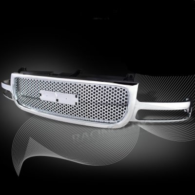 GMC Yukon 2000-2006 Front Grill Chrome Punch Style