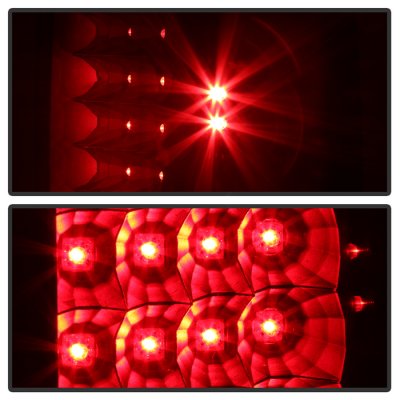 GMC Yukon 2000-2006 Black LED Tail Lights