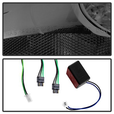 GMC Yukon 2007-2014 Smoked LED Tail Lights