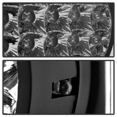 GMC Yukon Denali 2007-2014 Black Smoked LED Tail Lights