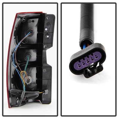 Chevy Tahoe 2007-2014 Tinted Tail Lights