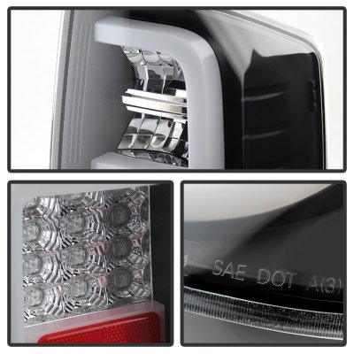 Toyota Tundra 2014-2021 Black LED Tail Lights