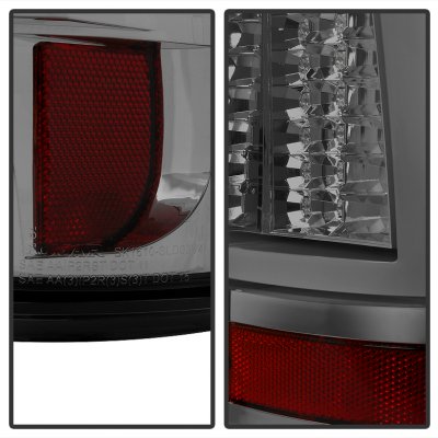 GMC Sierra 1999-2006 Smoked LED Tail Lights Tube