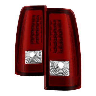 GMC Sierra 1999-2006 LED Tail Lights C-Tube